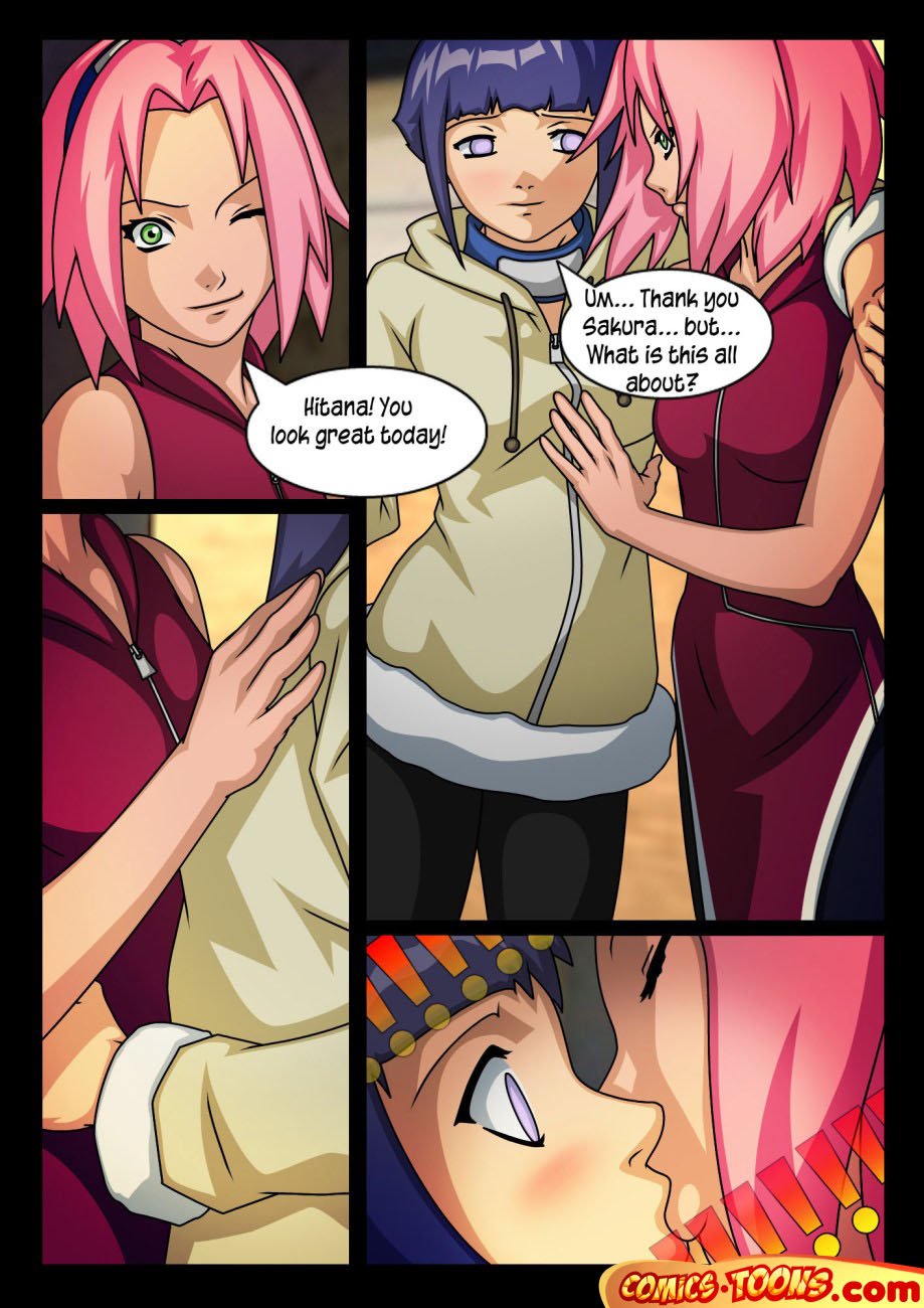 Threesome With Hinata And Sakura Comics Toons 01